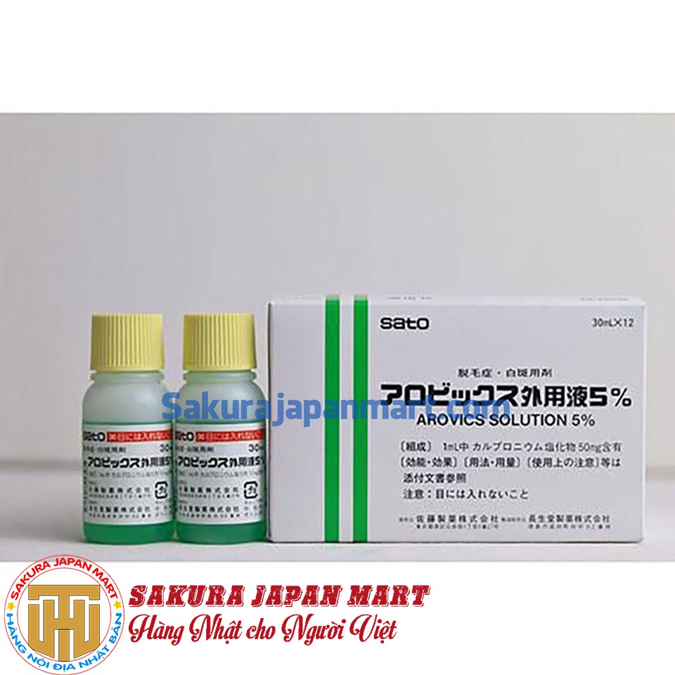 Thuốc mọc tóc Sato Arovics Solutions  lọ 30ml